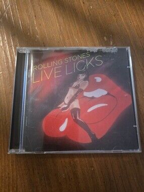Rolling Stones - Live Licks CD (Red & Black Cover)